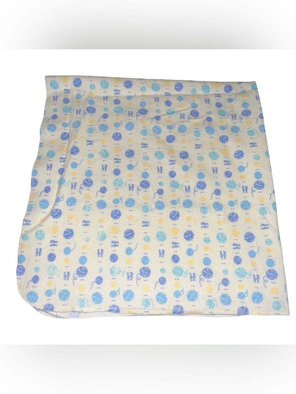 gagou tagou Balls Of Yarn Print Receiving blanket Baby Lovey